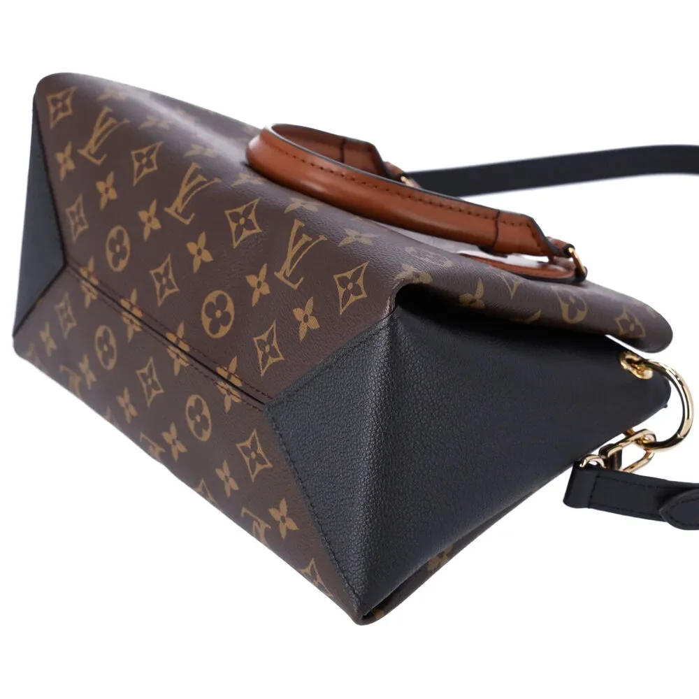 Louis Vuitton Vendome BB Monogram Handbag M46507 Noir Black Brown Satchel - Picture 10 of 10